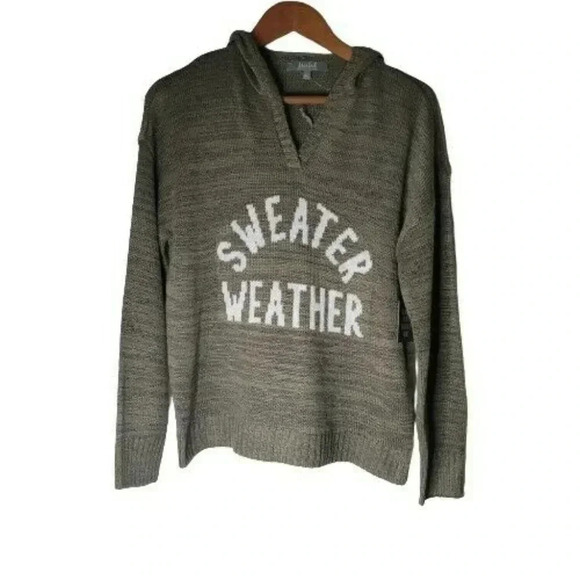 Marled Reunited Womens Sweater Weather size M Green LongSleeve Pullover Top NWT - Picture 1 of 10